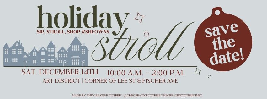 2nd Annual Holiday Stroll, Fayetteville Arts District