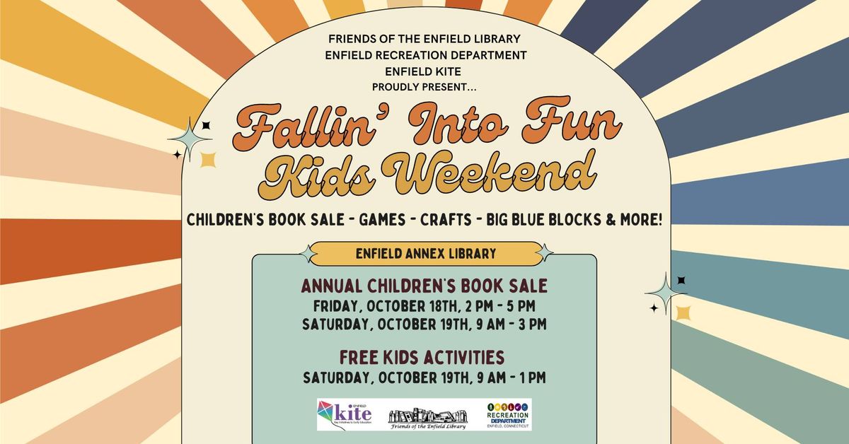 Fallin' Into Fun Kids Weekend - Children's Book Sale & Kids Activities