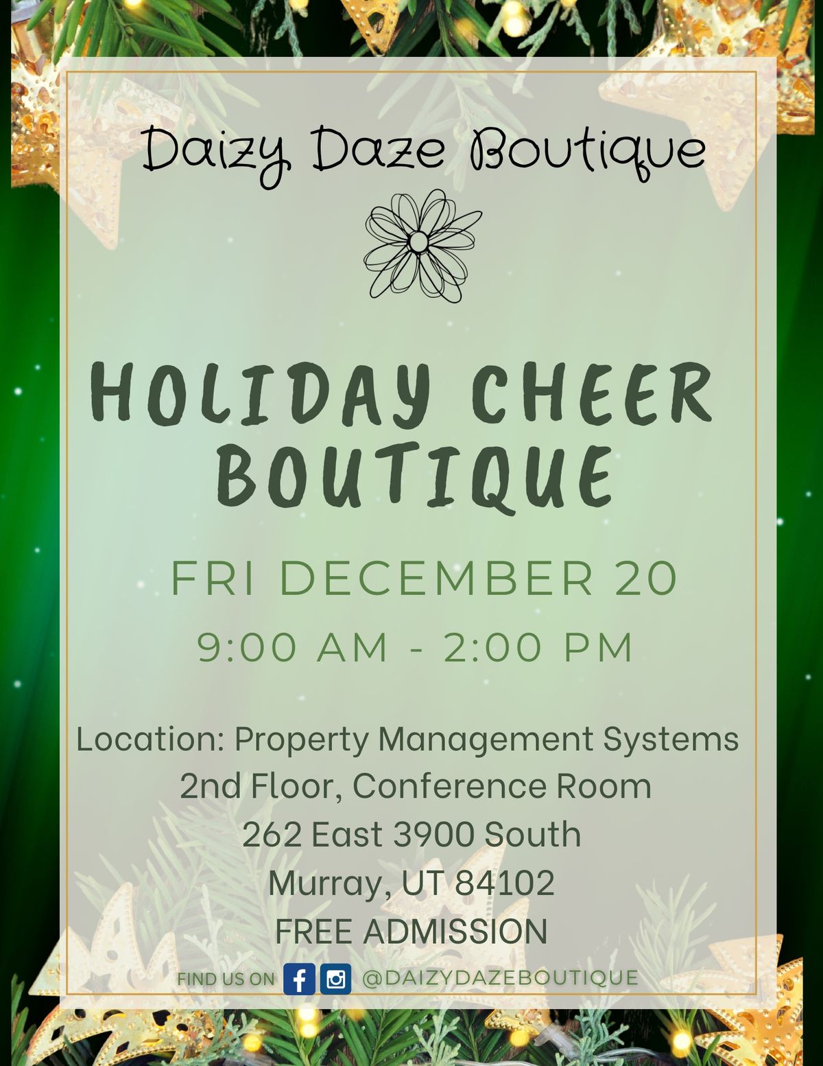 Holiday Cheer Boutique 