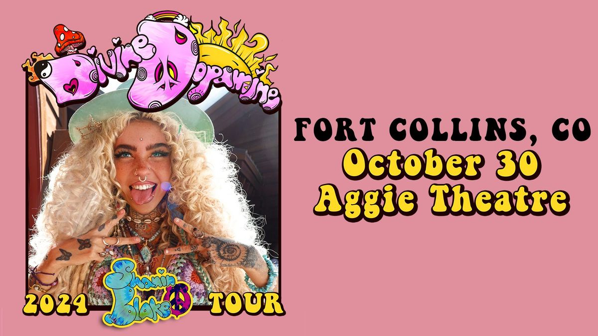 Shanin Blake - DIVINE DOPAMINE TOUR | Aggie Theatre