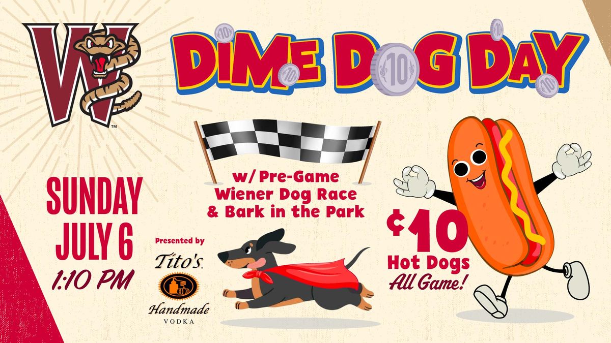 Dime Dog Day & Pre-Game Wiener Dog Races