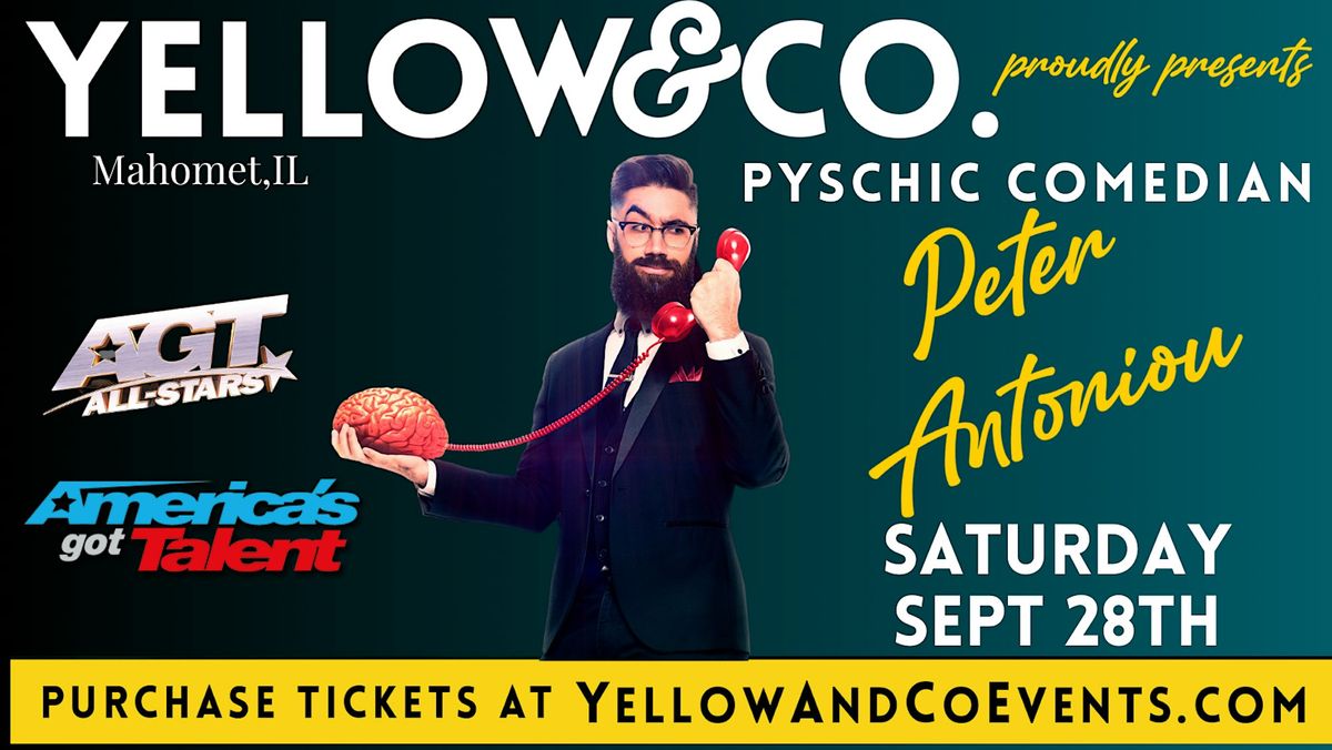 Yellow and Co. presents Psychic Comedian Peter Antoniou