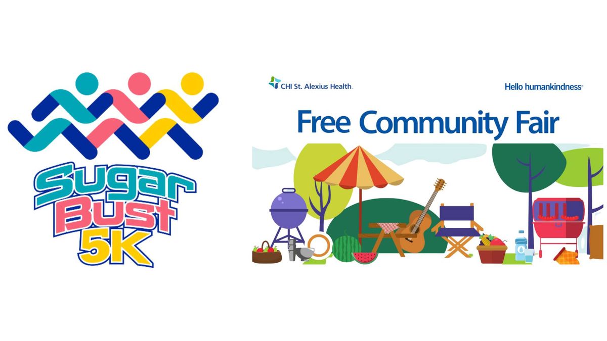 3rd Annual Sugar Bust 5k and FREE Community Fair