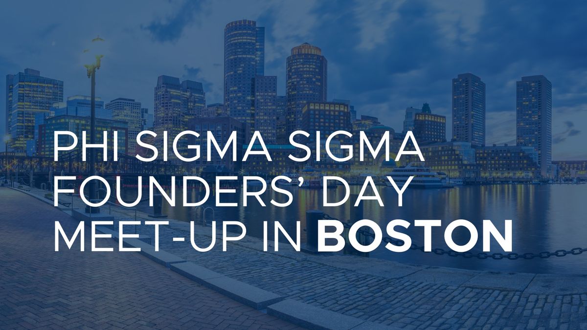 Phi Sigma Sigma Boston Founders' Day Meet-Up