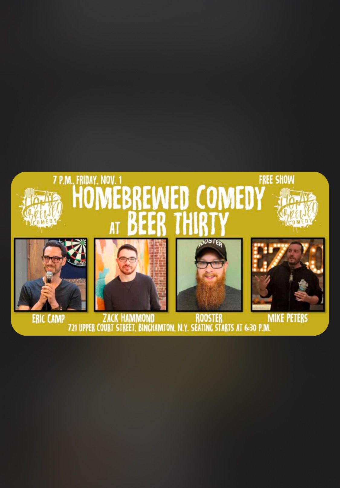 Free Comedy Show