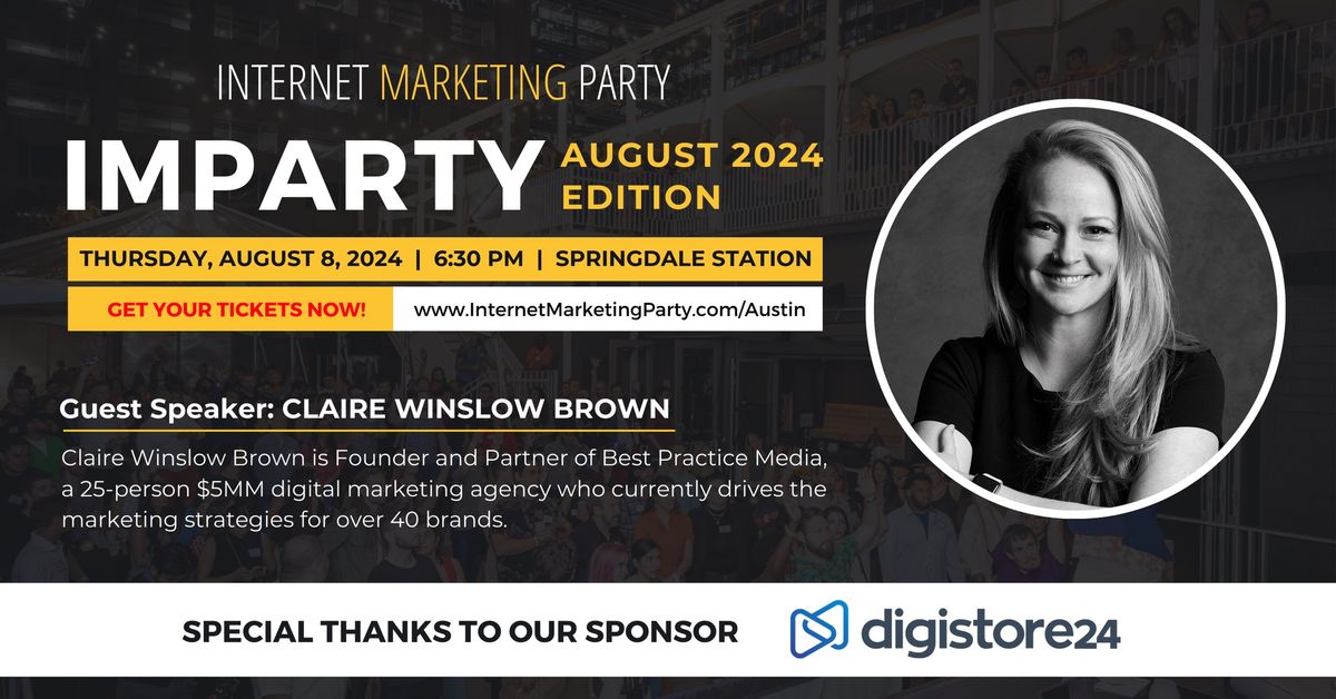 8\/8 IMParty: Profit-First Marketing - Sustainable Growth Blueprint with Claire Winslow Brown