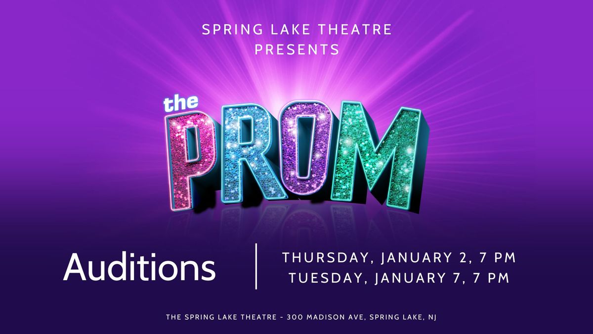 Audition Notice: The Prom