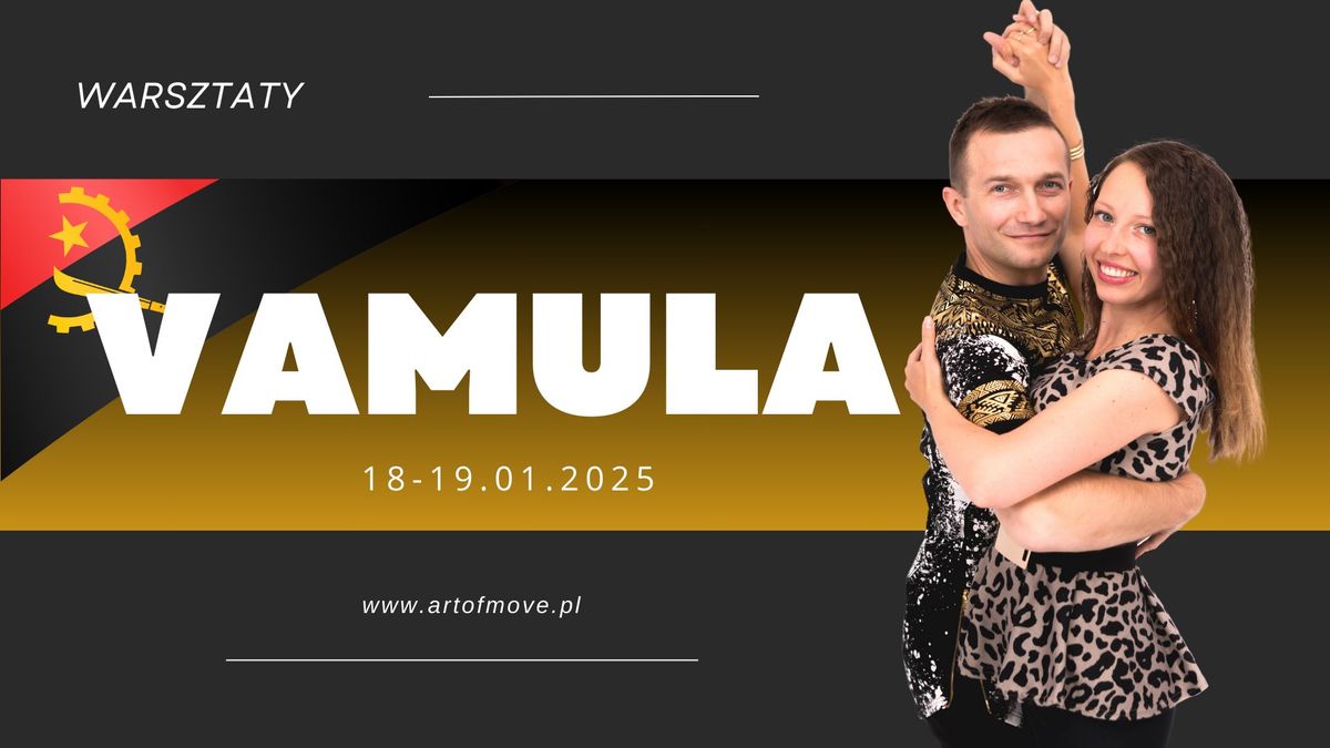 Warsztaty kizombowo - sembowe || Vamula || 18-19.01 Art of Move