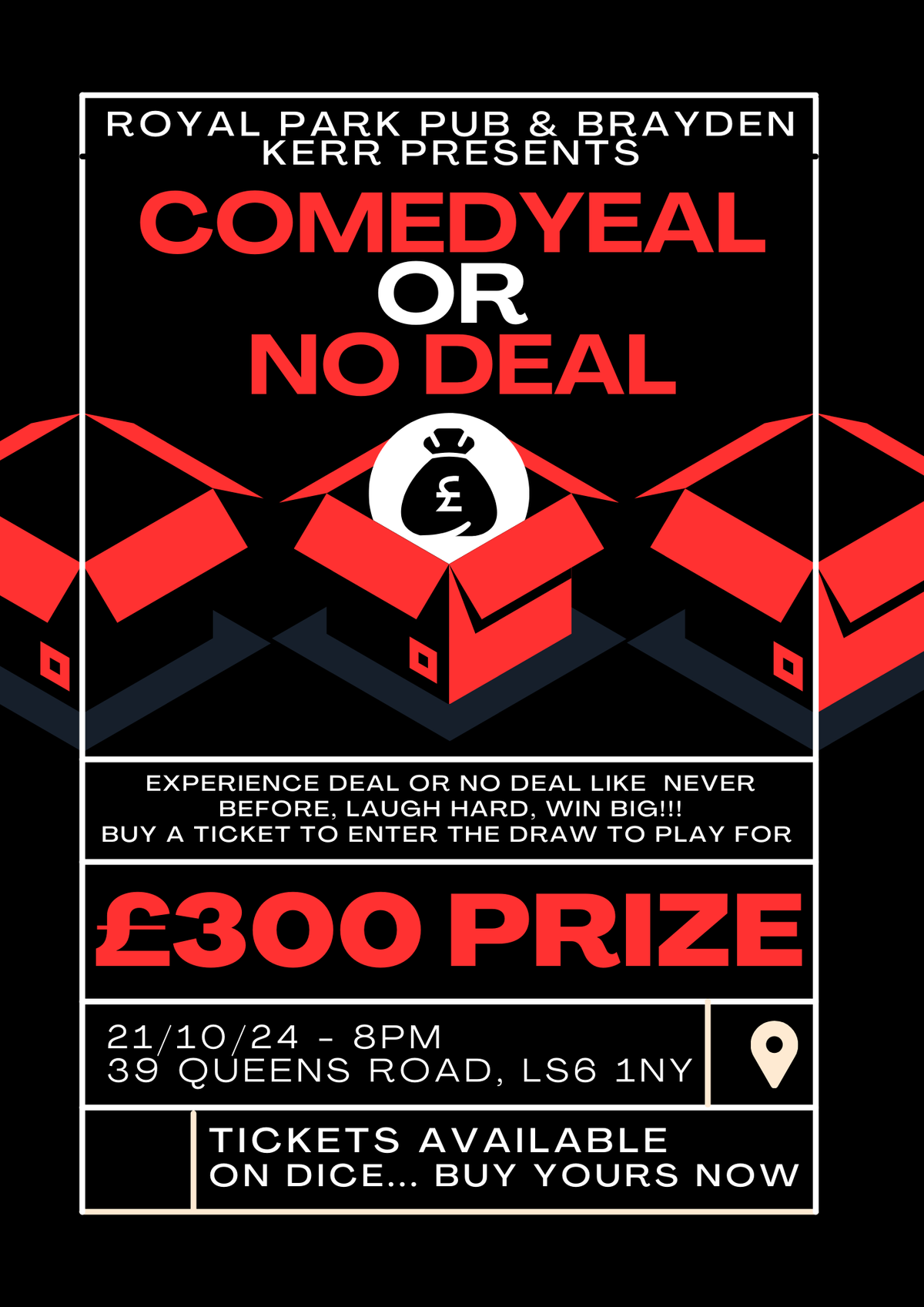 COMEDYEAL OR NO DEAL