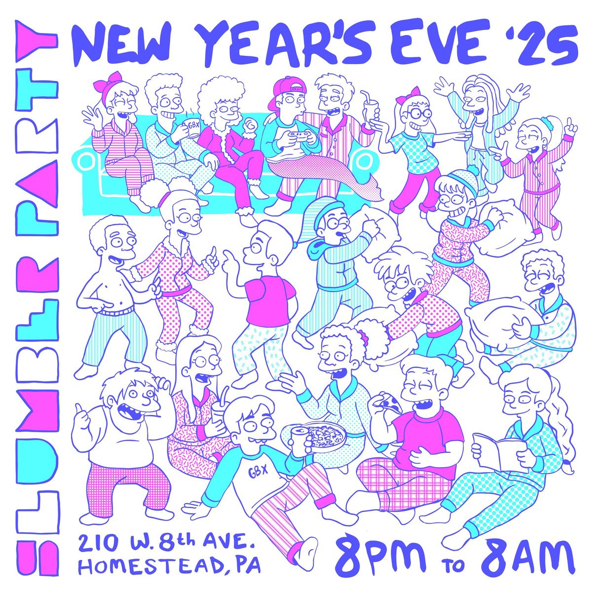 GBX NYE Slumber Party \u201825