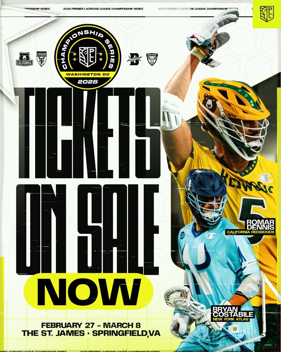 Premier Lacrosse League: New York Atlas vs. California Redwoods