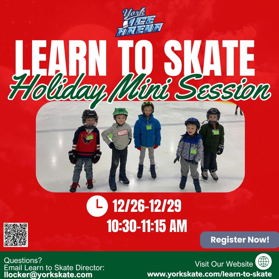 Learn to Skate Holiday Mini Session