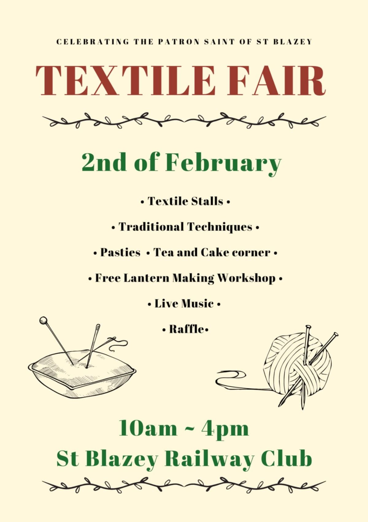 St Blaise Textile Fair