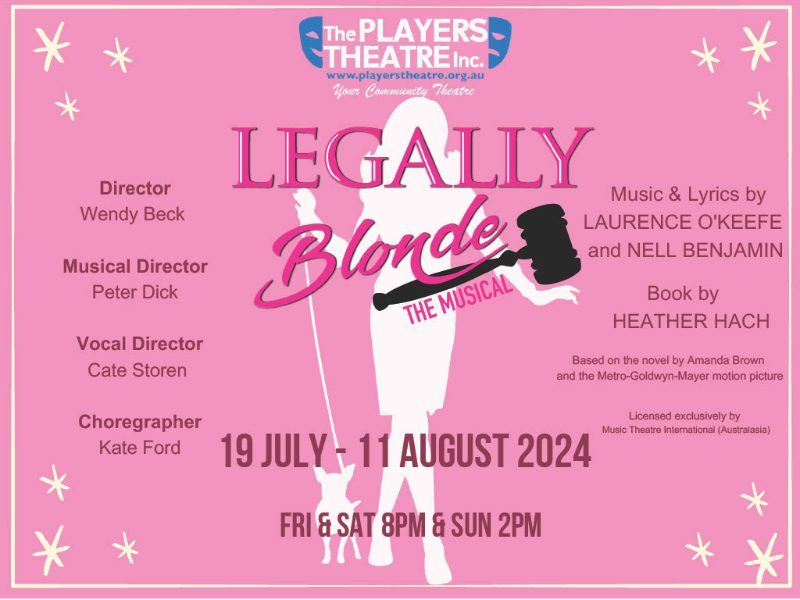 Players Theatre Presents Legally Blonde 