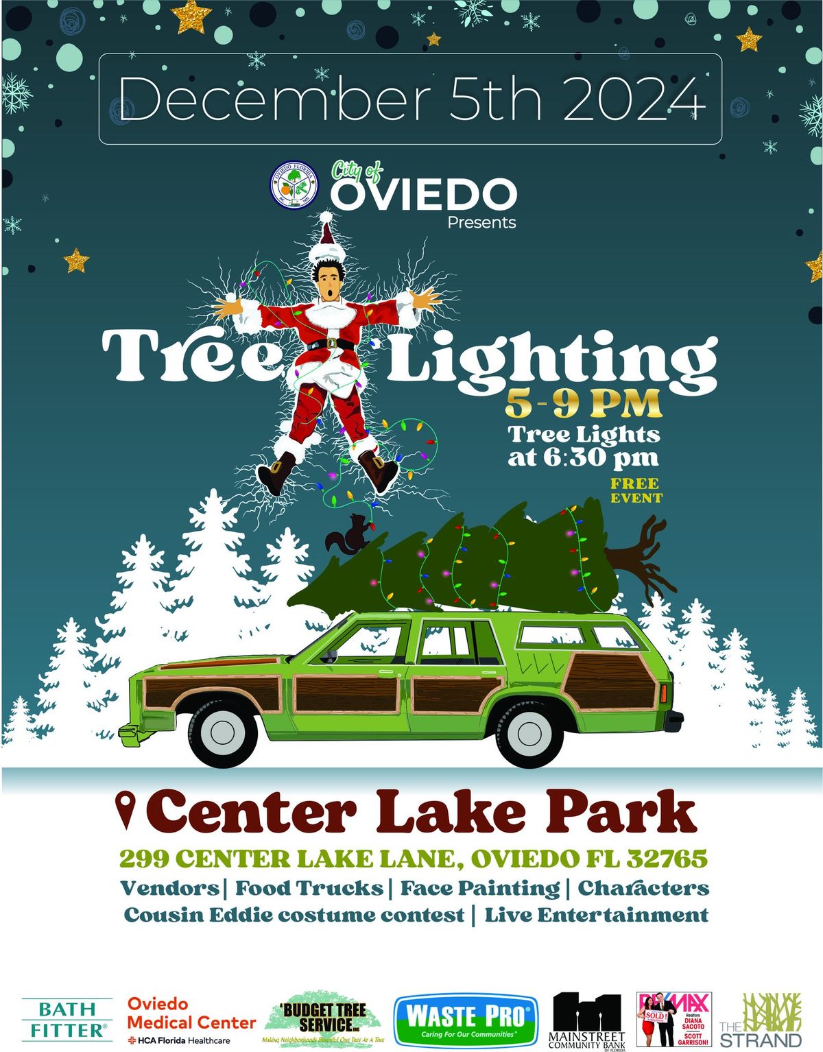 City of Oviedo December 2024 Tree Lighting