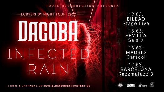 Route RF 2022: Dagoba + Infected Rain (Barcelona)