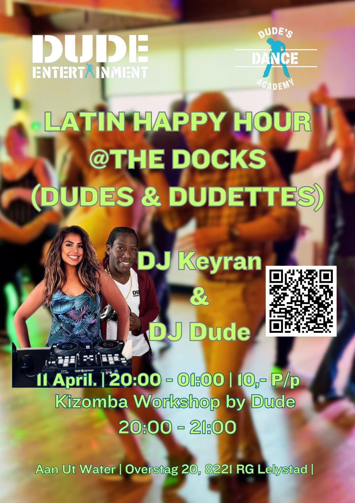 Latin Happy Hour @The Docks (Dude's &Dudettes)