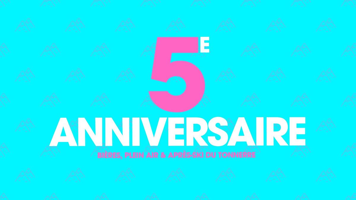 5e Anniversaire de la Confr\u00e9rie Artisans Brasseurs 