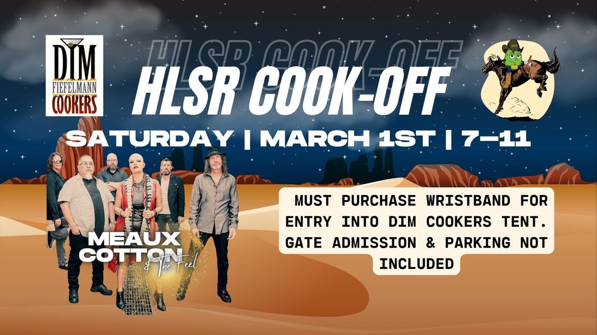 Meaux Cotton & The Feel @ DIM COOKERS Tent | HLSR Cook-off