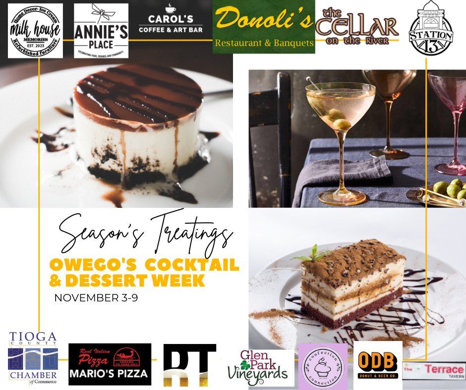 Owego Cocktail and Dessert Week