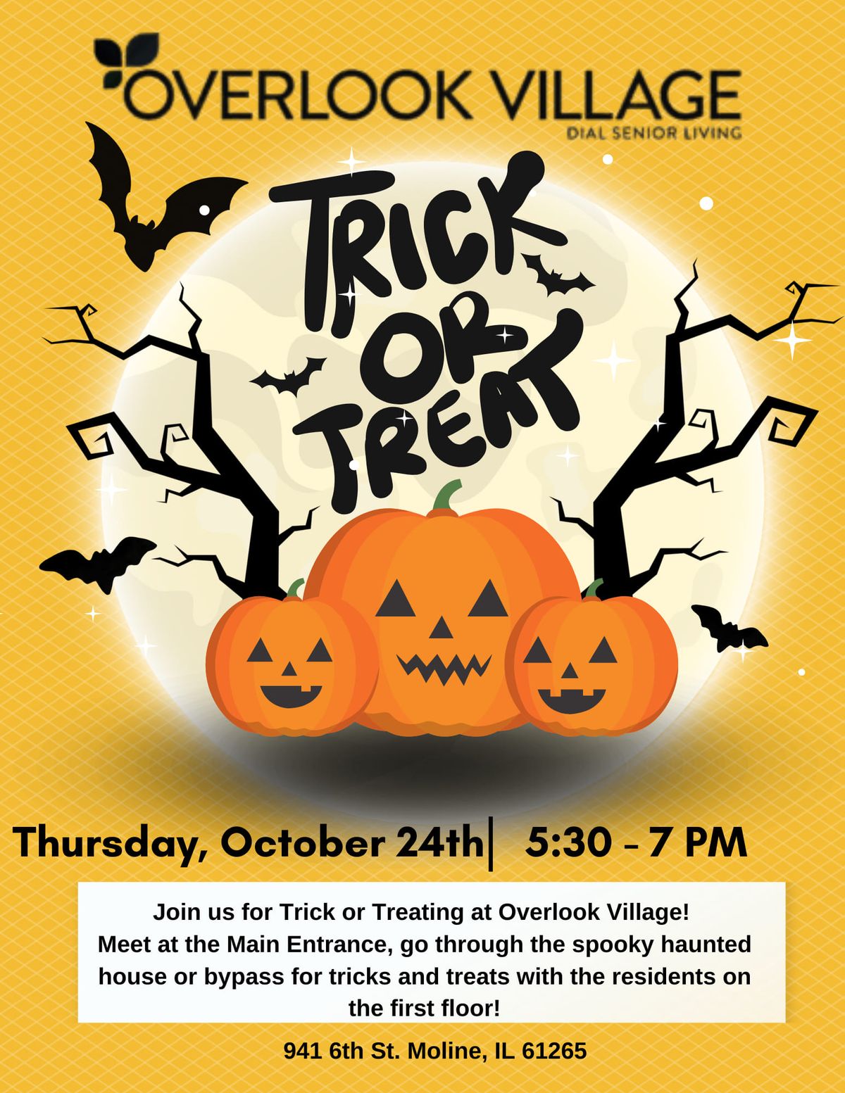 Trick or Treat at Overlook Village 