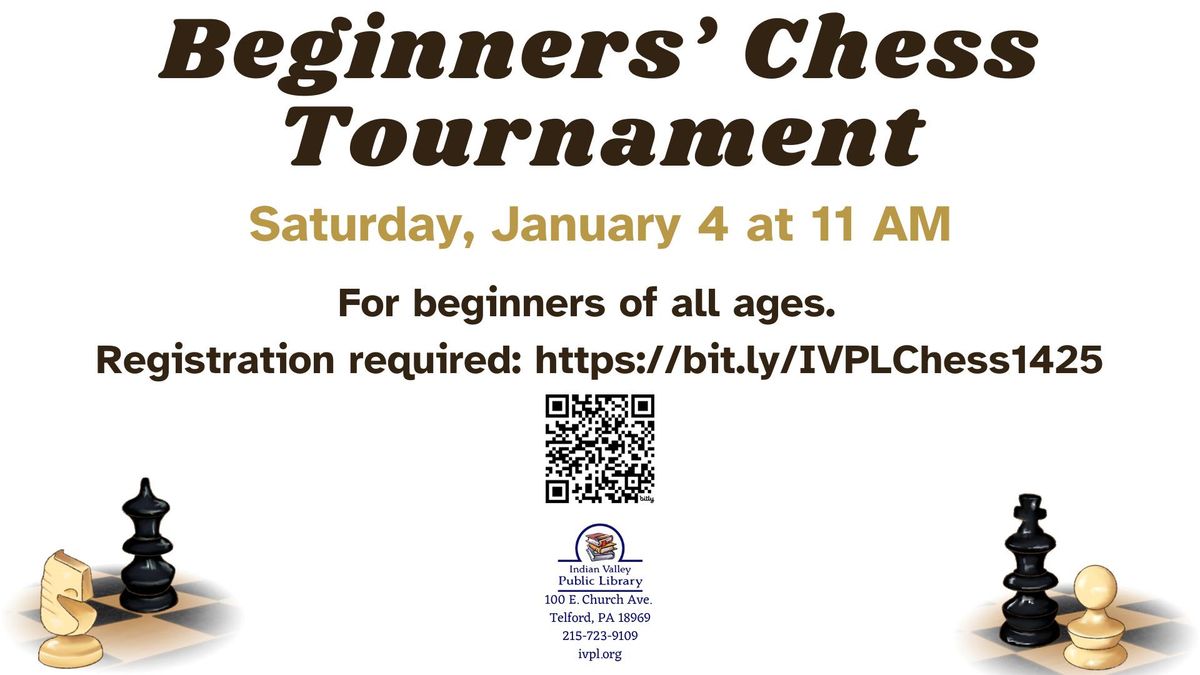 IVPL's Beginner's Chess Tournament