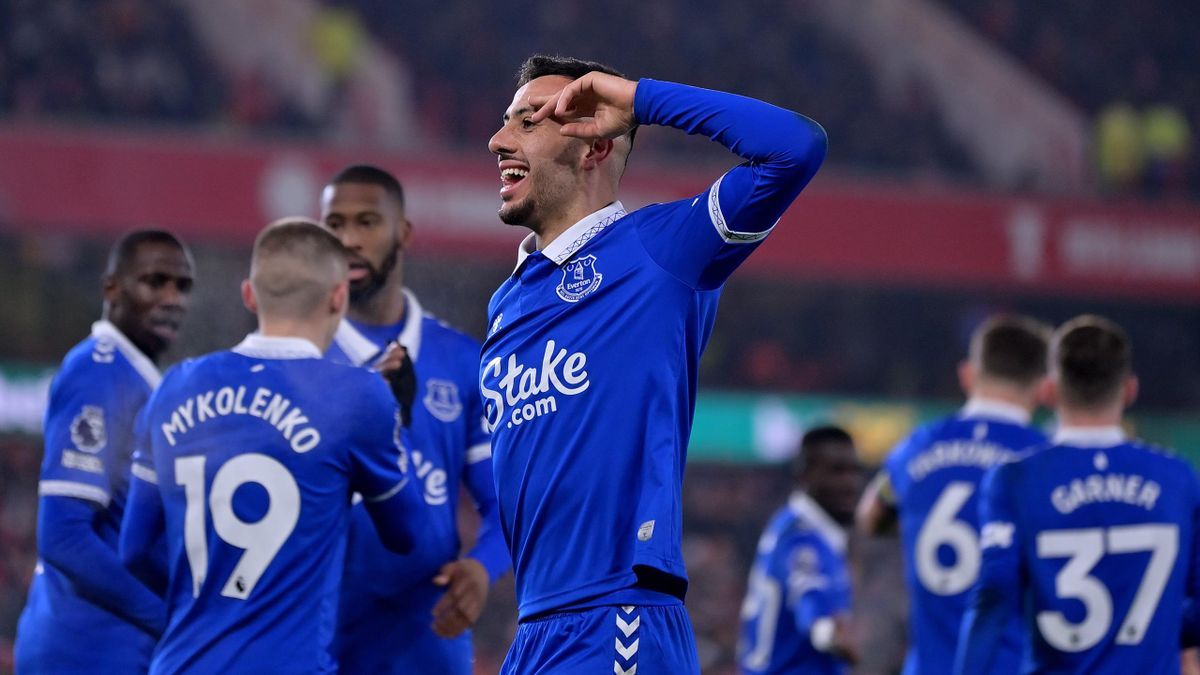 Nottingham Forest FC vs Everton FC at The City Ground