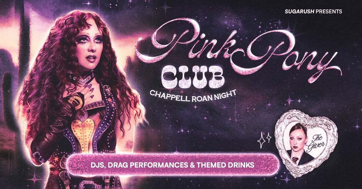 sugarush: Pink Pony Club - Chappell Roan Night - Melbourne