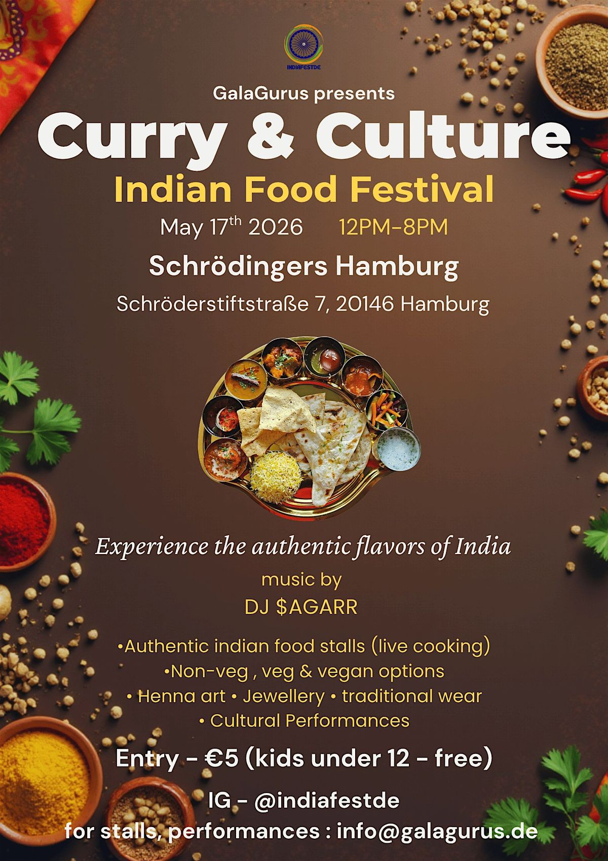 Curry & Culture \u2013 Indian Food & Cultural Festival
