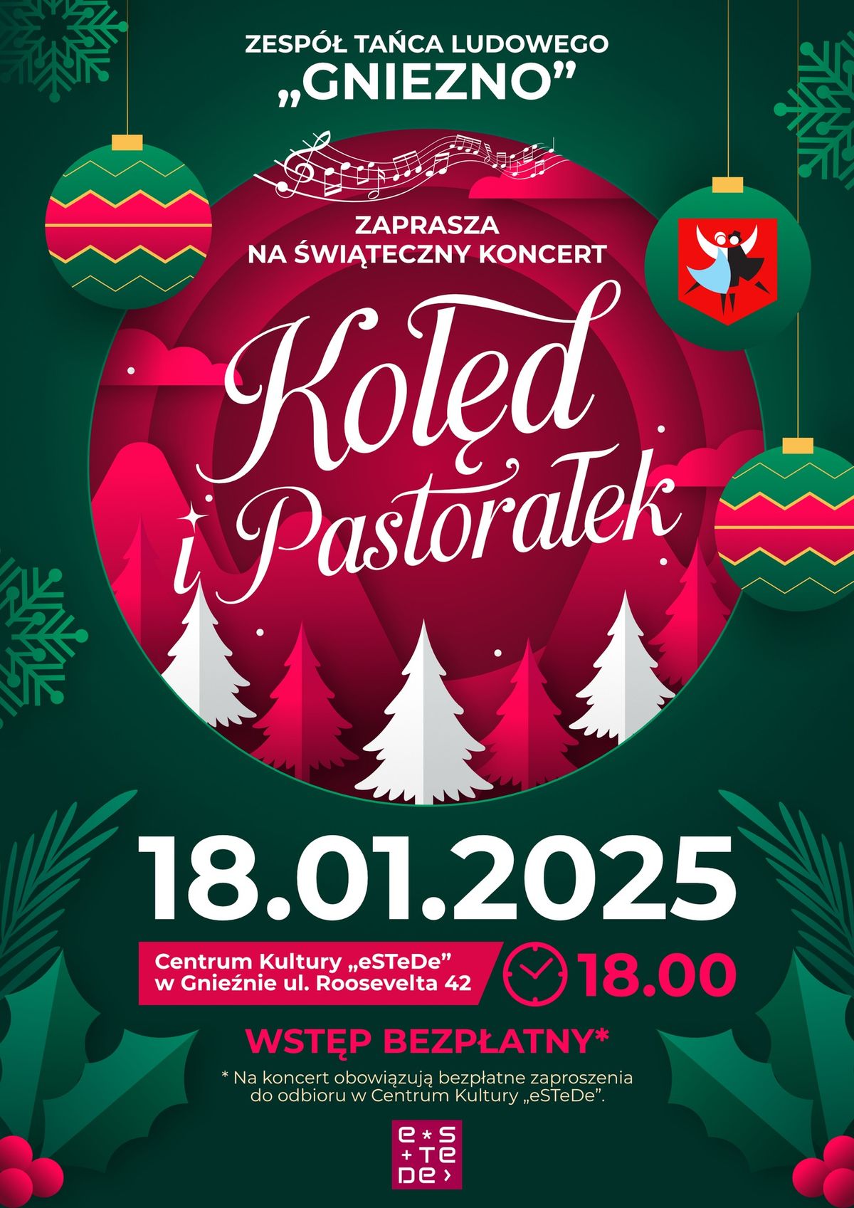 ZTL Gniezno: Koncert Kol\u0119d i Pastora\u0142ek [18.01.2025]