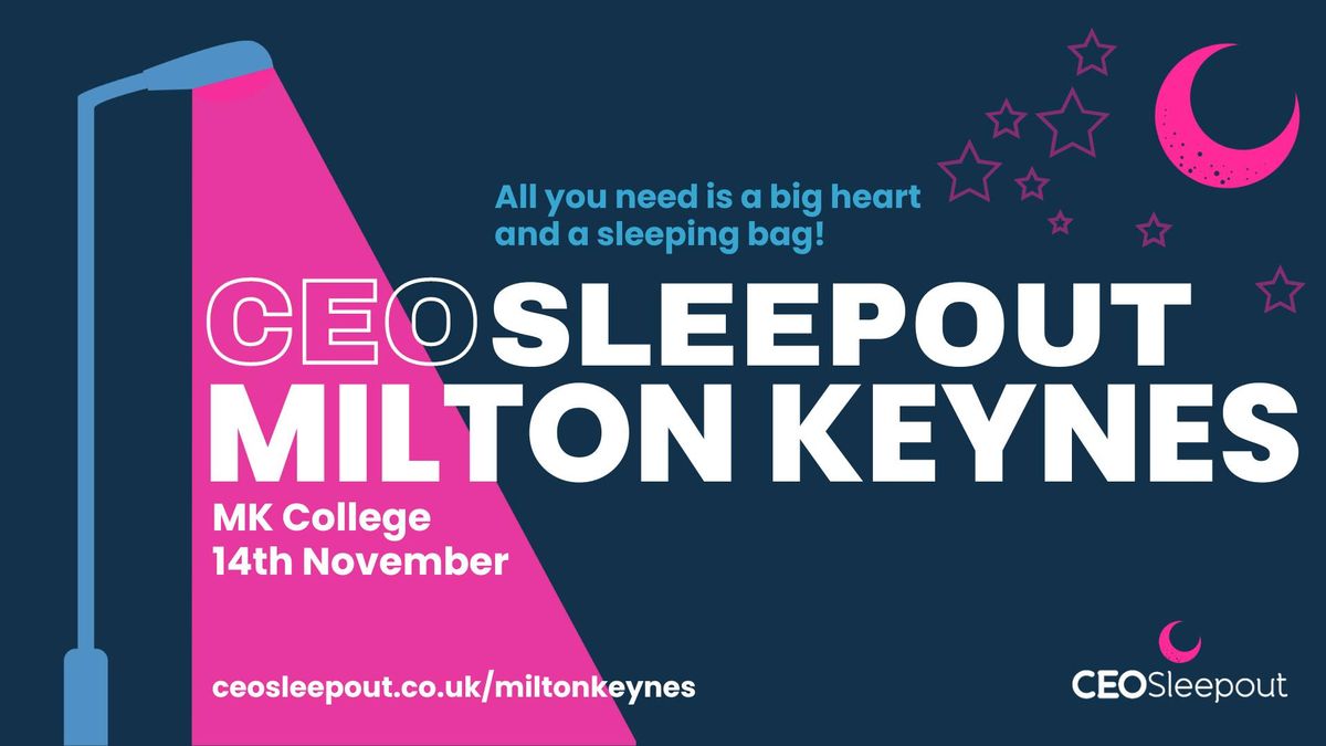 CEO Sleepout Milton Keynes