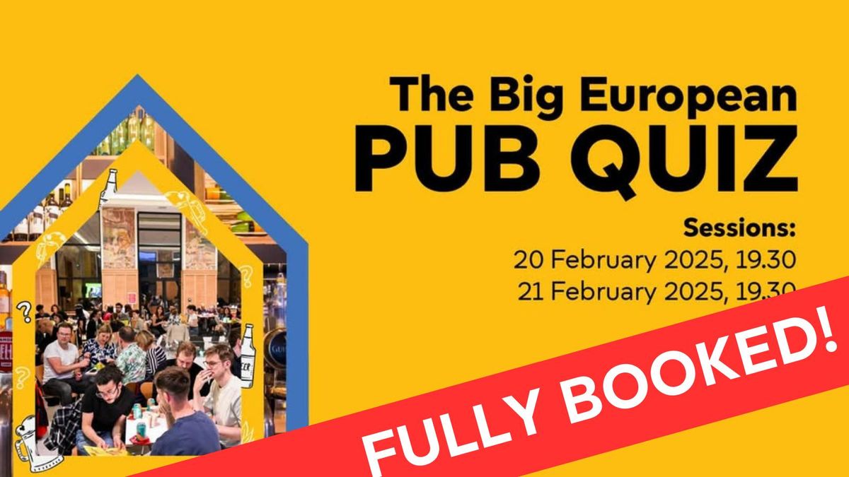 The Big European Pub Quiz! 