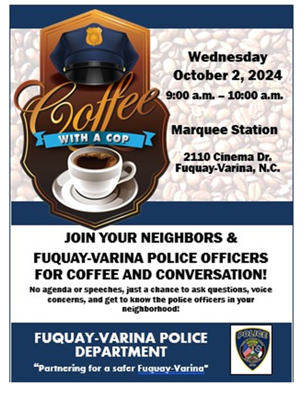 Coffee with a Cop