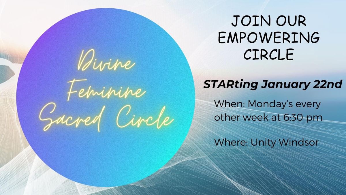 Divine Feminine Sacred Circle