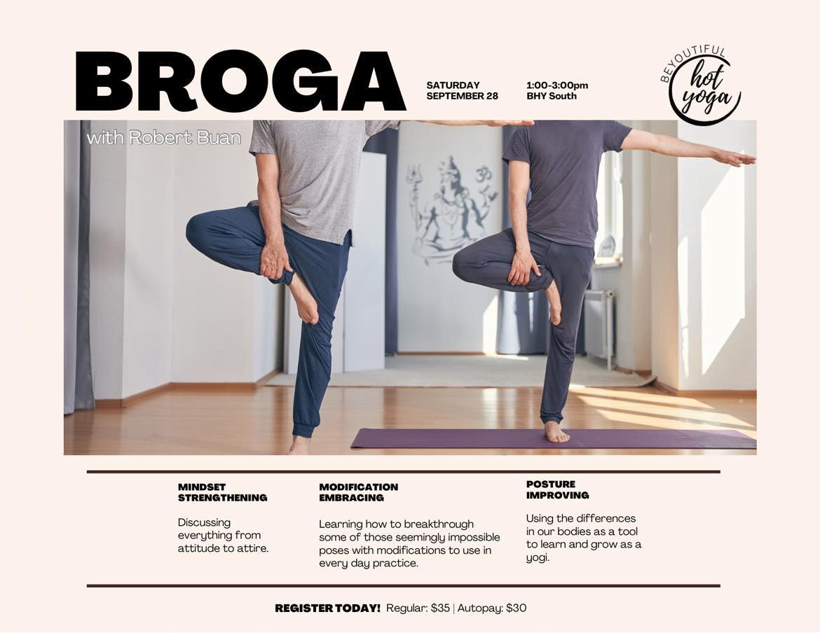 Broga: Yoga Mindsets & Modifications for Men