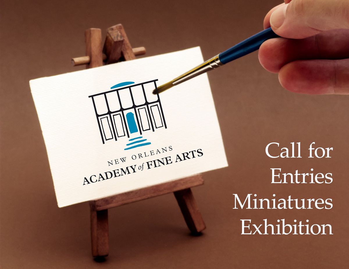 Call for Entries The Miniatures Exhibition