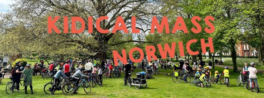Kidical Mass Norwich May 2024