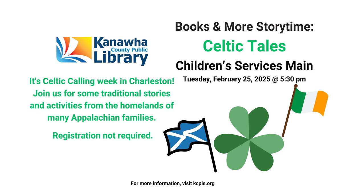 Books & More Storytime: Celtic Tales