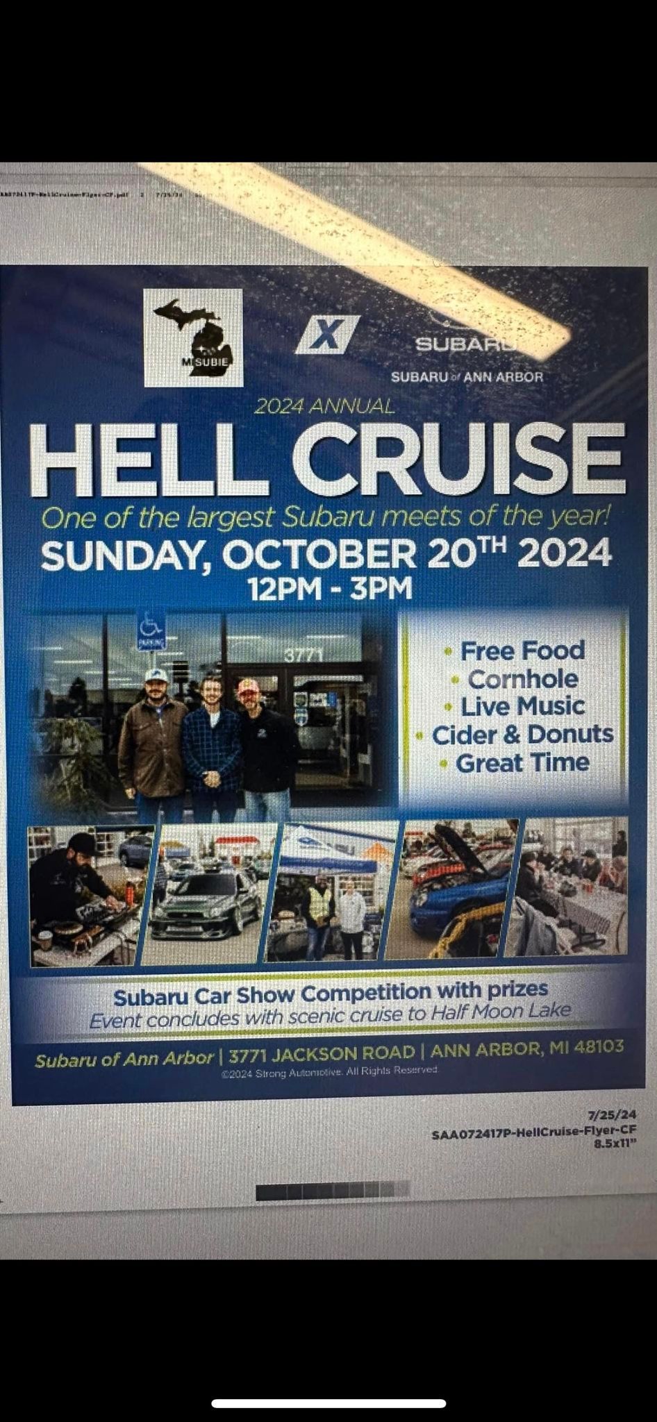 2024 MISubie Hell Cruise Sponsored by Subaru of Ann Arbor