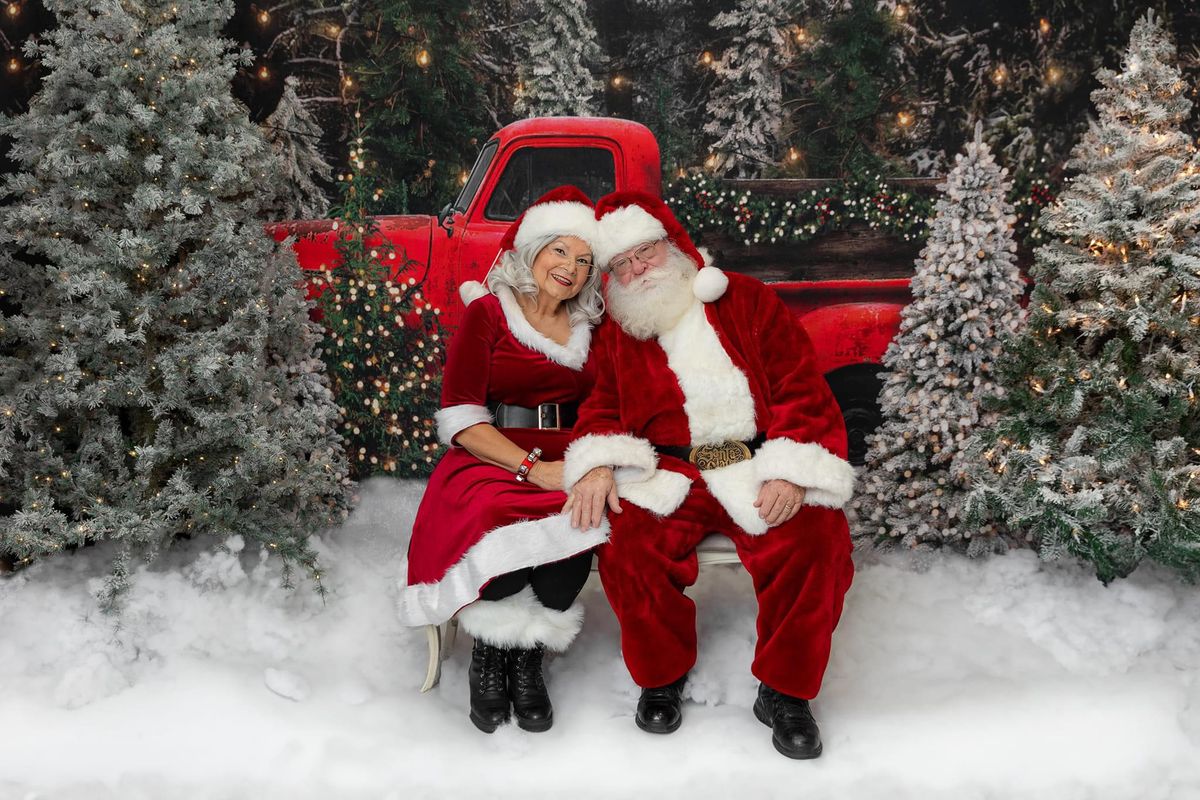 Book your Portraits with Santa & Mrs. Claus