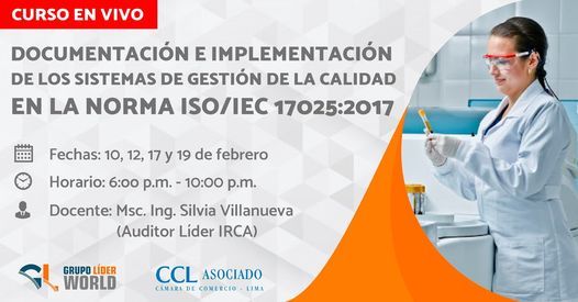 Curso Online: Documentación e Implementación en la Norma ISO/IEC 17025: ...