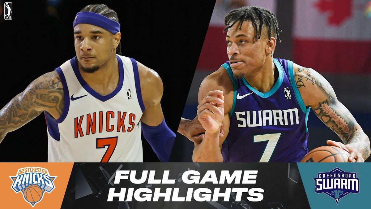 Greensboro Swarm at Westchester Knicks at Westchester County Center