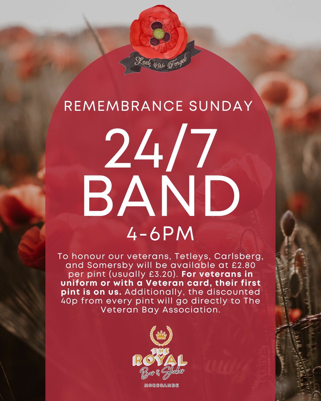 Remembrance Day Live Music \ud83c\udf39