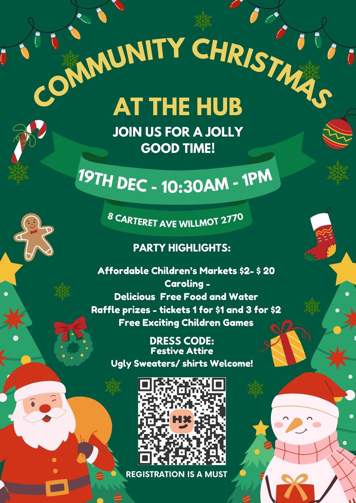 Community Christmas At the Hub 