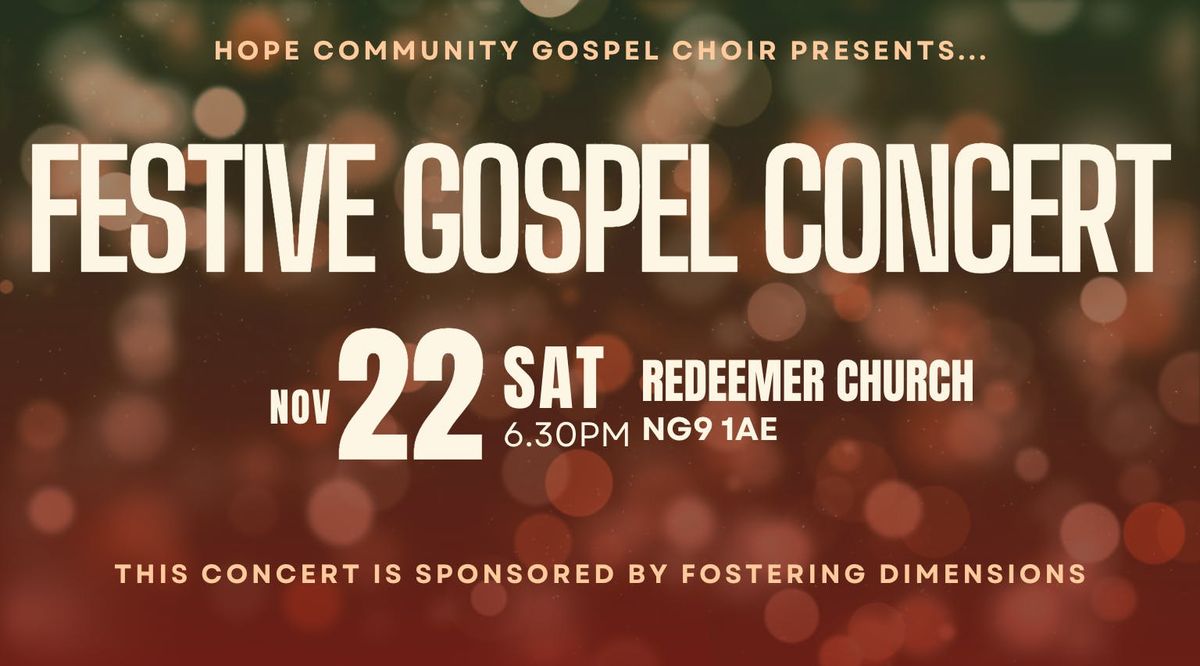 Festive Gospel Concert