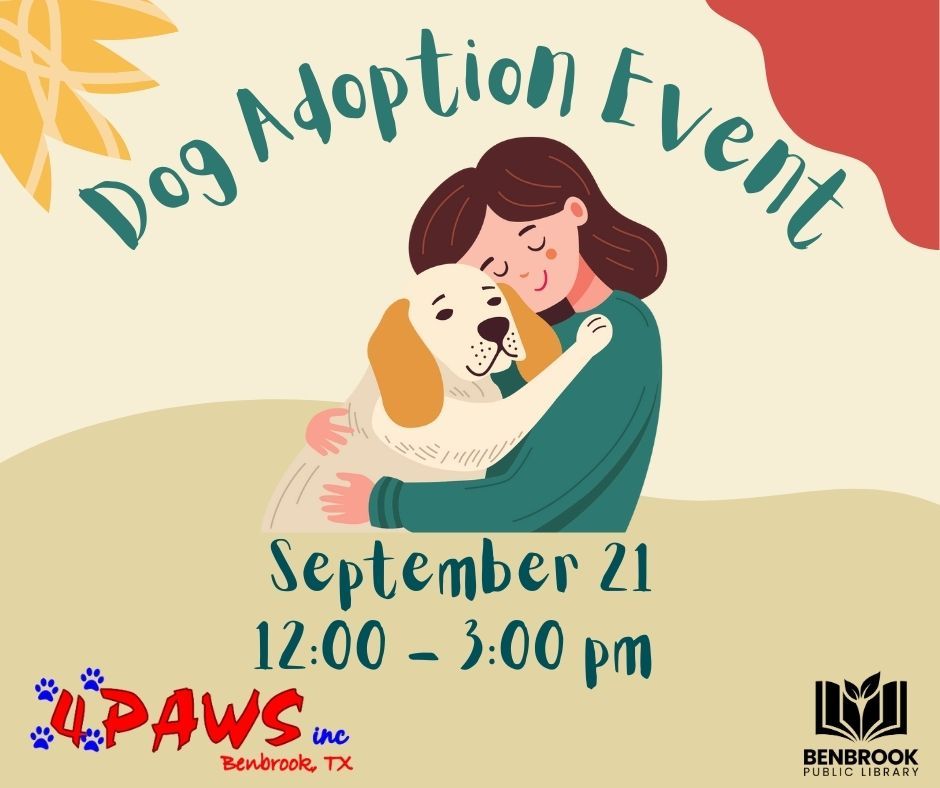 Dog Adoption Event with 4 Paws Benbrook