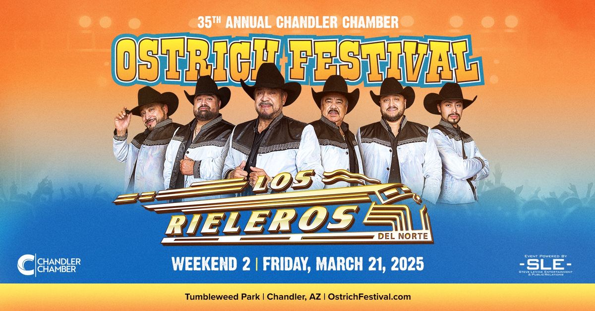 Los Rieleros del Norte at Ostrich Festival 2025