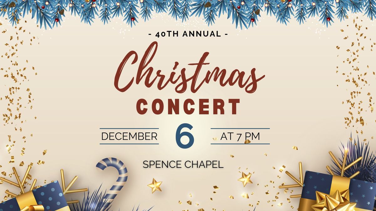 40th Annual Evangel University Christmas Concert