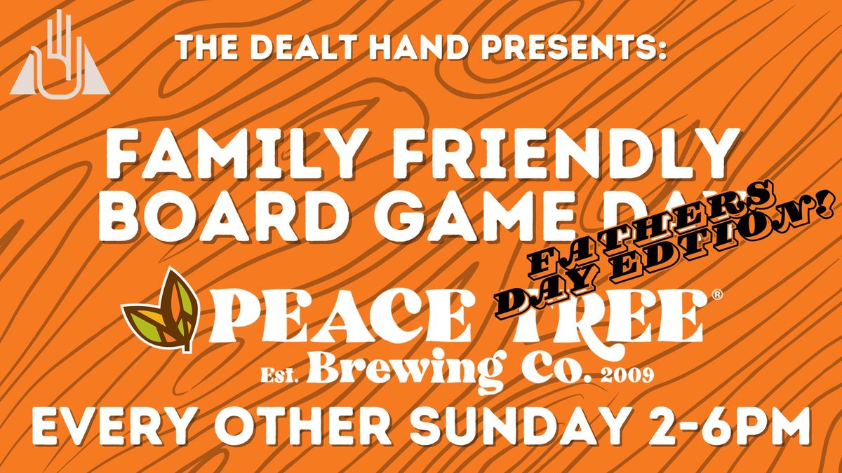 Board Game Day (Fathers Day Edition!)  at Peace Tree - Des Moines Branch