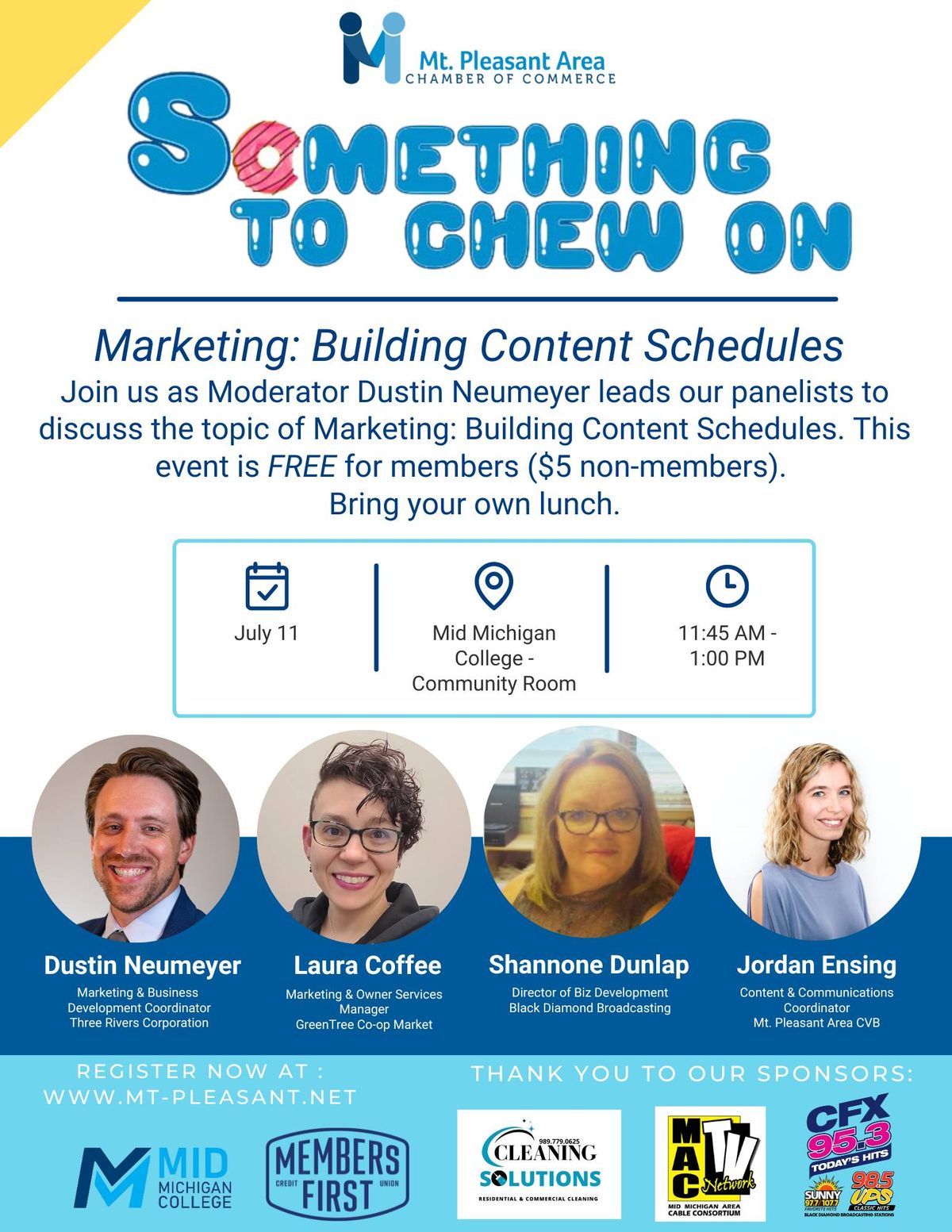 Something to Chew On: Marketing- Building Content Schedules